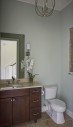 Orlando, Transitional Chocolate Guest Bath                            
